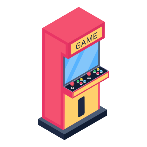 machine d'arcade Generic Isometric Icône