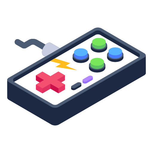 Gamepad Generic Isometric icon