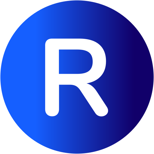 litera r Generic Circular ikona