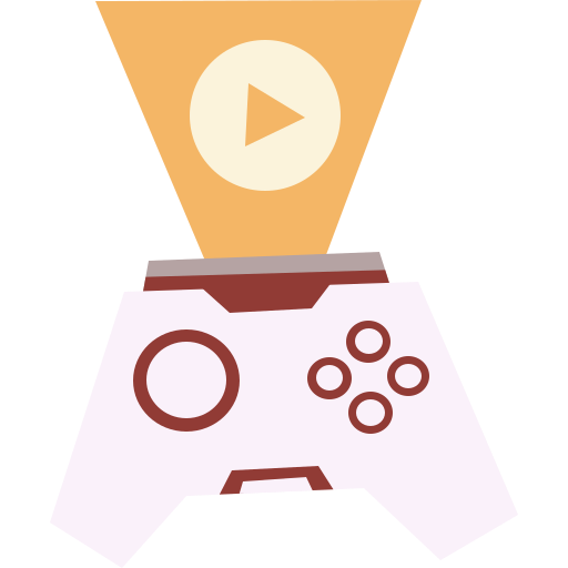Gamepad Cartoon Flat icon