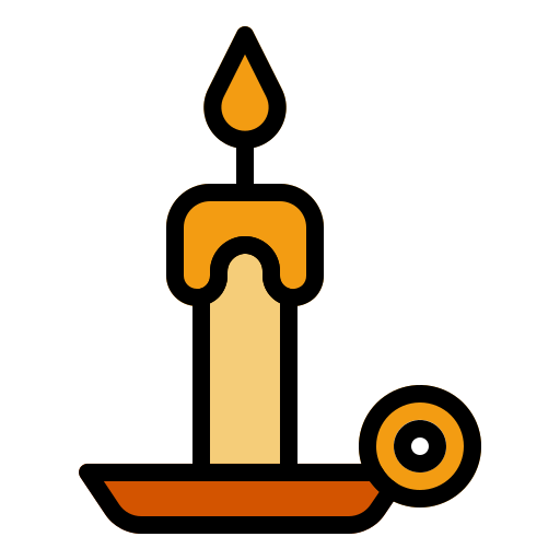 Candlestick Generic Outline Color icon