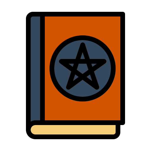 Spellbook Generic Outline Color icon