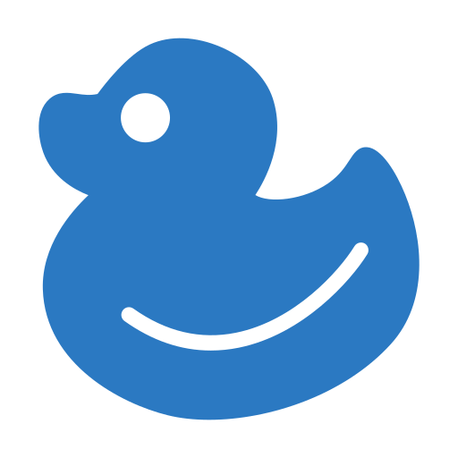 eend Generic Blue icoon