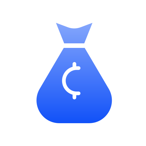 Money bag Generic Flat Gradient icon