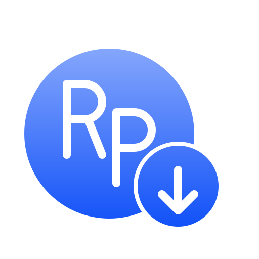 rupia Generic Flat Gradient icono