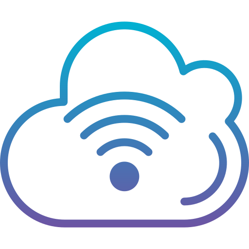 cloud computing Generic Outline Gradient icon