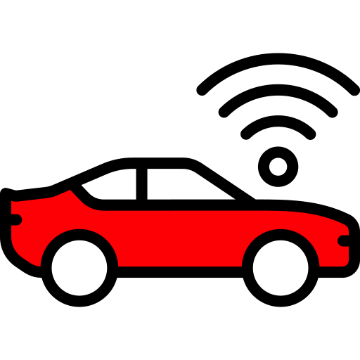 coche Generic Outline Color icono