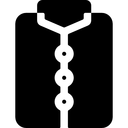 cárdigan Basic Rounded Filled icono
