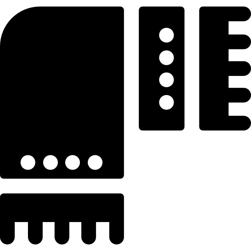 bufanda Basic Rounded Filled icono