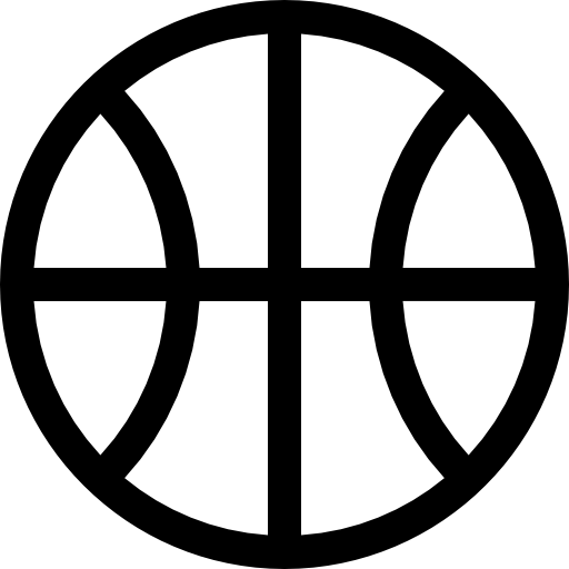 농구 Basic Rounded Lineal icon