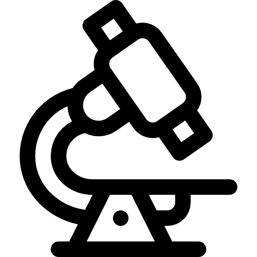 현미경 Basic Rounded Lineal icon