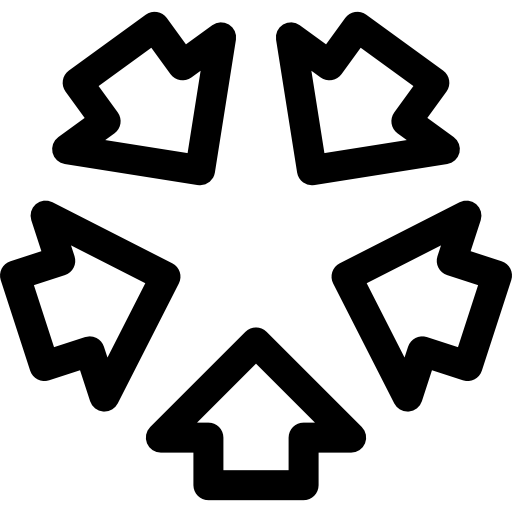 초점 Basic Rounded Lineal icon
