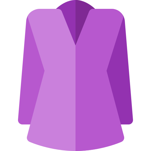 chaqueta Basic Rounded Flat icono