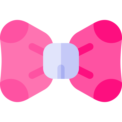 nœud papillon Basic Rounded Flat Icône