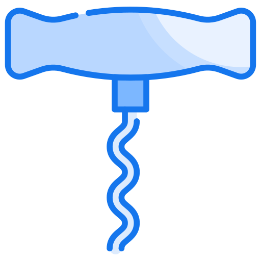 Corkscrew Generic Blue icon