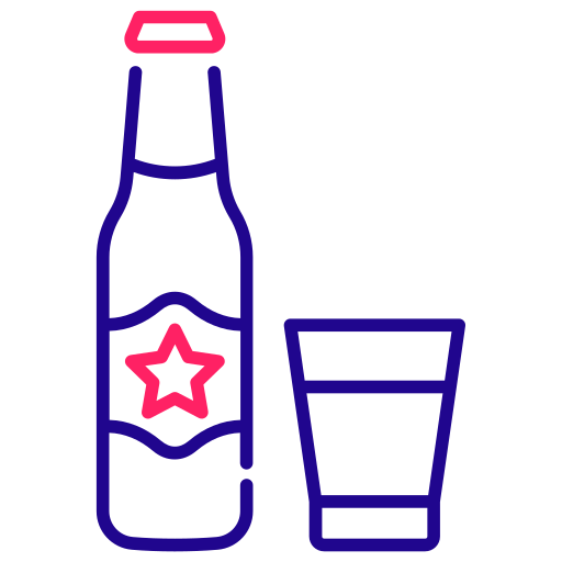 Безалкогольный напиток Generic Outline Color иконка