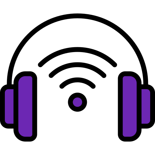 słuchawki Generic Outline Color ikona