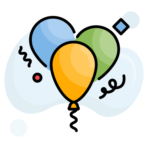 Balloons Generic Rounded Shapes icon