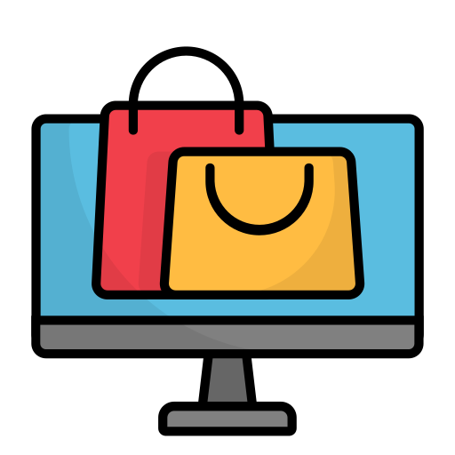 online einkaufen Generic Outline Color icon