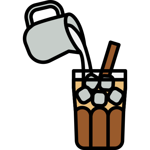 Milk tea Generic Outline Color icon