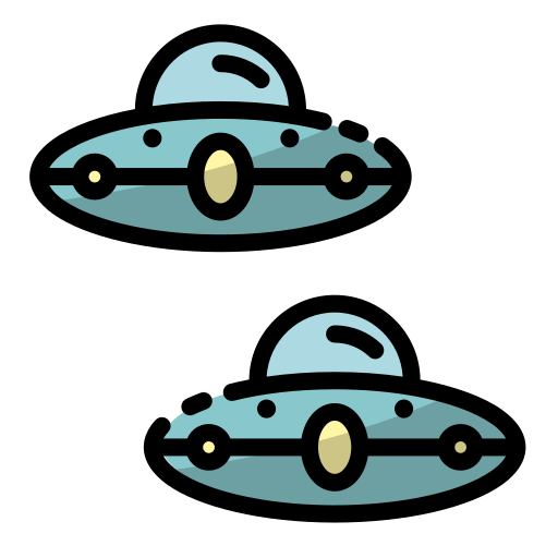 ufo Generic Outline Color icona