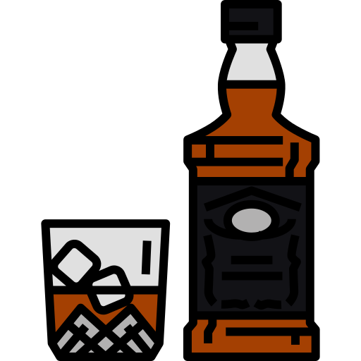 whisky Generic Outline Color ikona