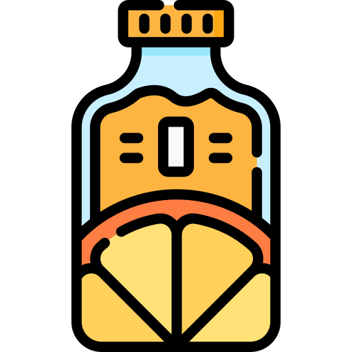 Juice bottle Special Lineal color icon