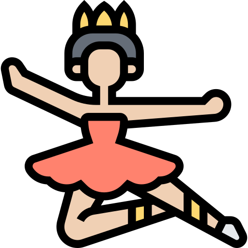 Ballet Meticulous Lineal Color icon