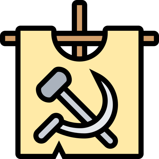 komunistyczny Meticulous Lineal Color ikona