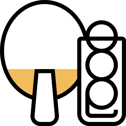 tenis de mesa Meticulous Yellow shadow icono
