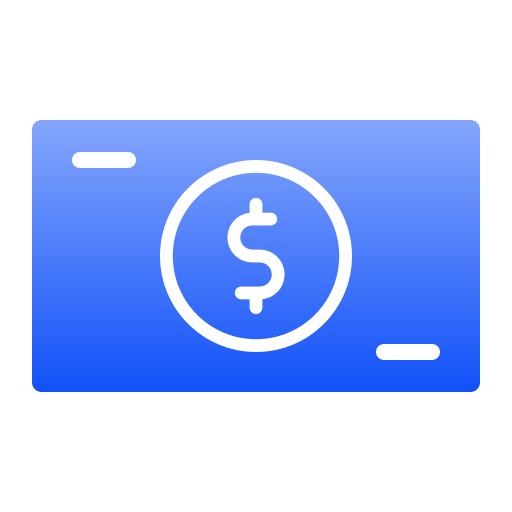 Dollar Generic Flat Gradient icon