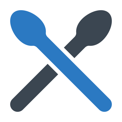 Baby cutlery Generic Blue icon