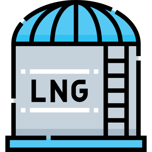 Lng Detailed Straight Lineal color icon