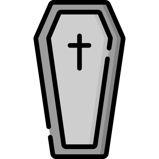 Гроб Special Lineal color иконка