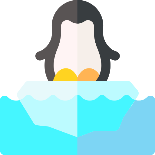 ペンギン Basic Rounded Flat icon