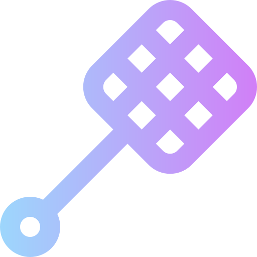 Fly swatter Super Basic Rounded Gradient icon