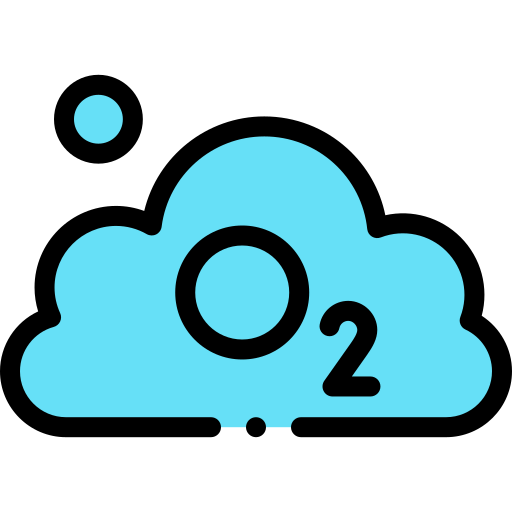 o2 Detailed Rounded Lineal color icon