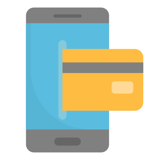 bankowość mobilna Generic Flat ikona