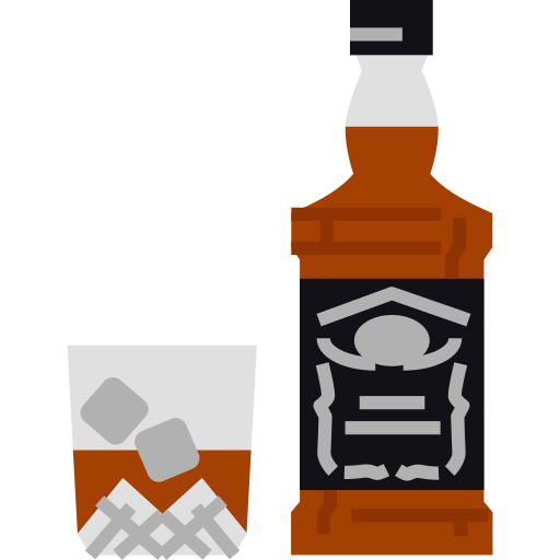 whisky Generic Flat icoon