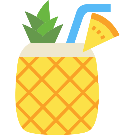 sok ananasowy Generic Flat ikona