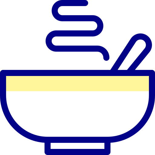 suppe Detailed Mixed Lineal color icon