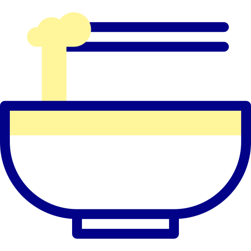 낫토 Detailed Mixed Lineal color icon