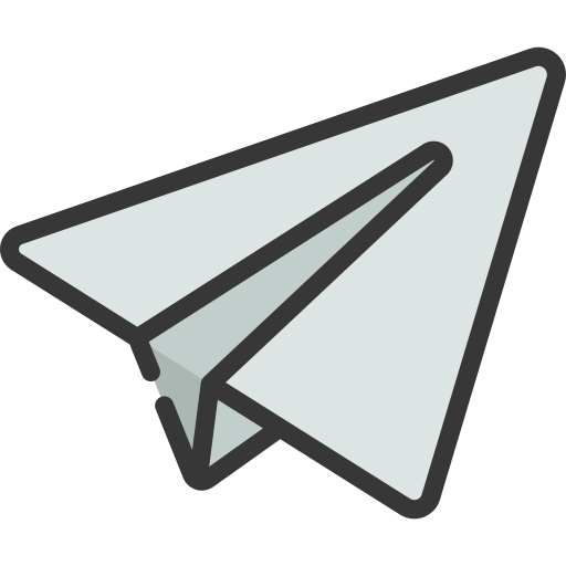 papierowy samolot Juicy Fish Soft-fill ikona