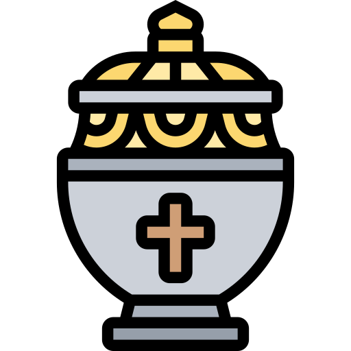 Urn Meticulous Lineal Color icon