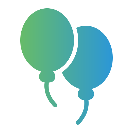 Balloons Generic Flat Gradient icon