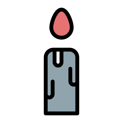 양초 Generic Outline Color icon