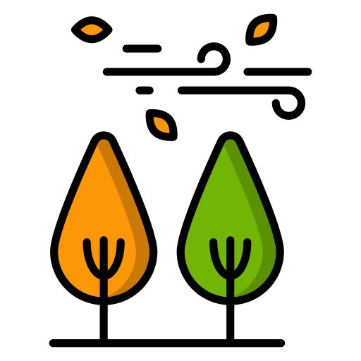 기류 Generic Outline Color icon