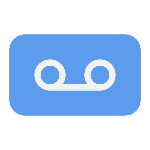 Voicemail Generic Flat icon