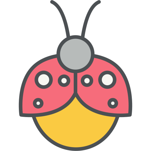 lieveheersbeestje Generic Outline Color icoon