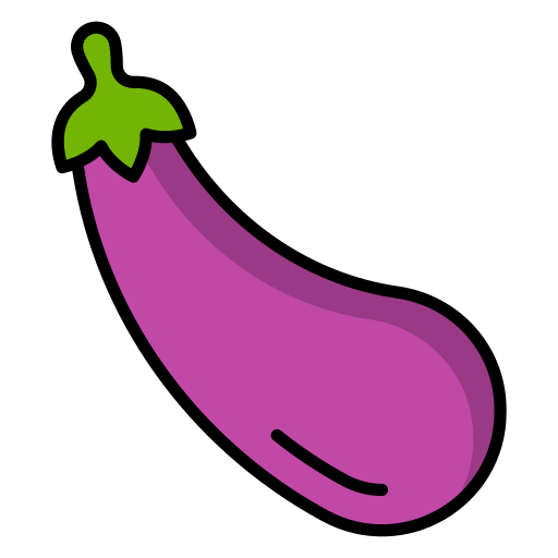 aubergine Generic Outline Color icoon
